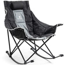 DOWINX OVERSIZED ROCKING CAMPING CHAIR LS-HY01-05 - GRAY - Scratch & Dent