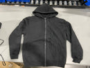 BLUE ROCK NEW YORK SOFT & WARM SHERPA FLEECE LINING JACKET SIZE : M - CHARCOAL - Brand New