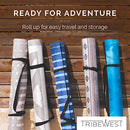 Tribe West Large, Stylish Playmat | Microfiber Suede Durable, Eco-TPE - Like New