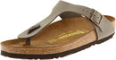 BIRKENSTOCK GIZEH BS UNISEX SANDAL - SIZE: MEN 4 WOMEN 6 (AU/UK W4.5) - STONE - Like New