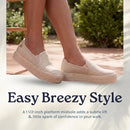 Skechers Women's BOBS Sesame Slip-On Casual Shoe, Martha Stewart Collection, 7.5 - Like New