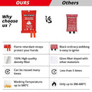 SecuCaptain Emergency Fire Blanket for Home and Kitchen - 40"x40" - Brand New