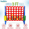 GIANTVILLE GIANT 4 IN A ROW CONNECT GAME 4 FEET WIDE BY 3.5 - Scratch & Dent