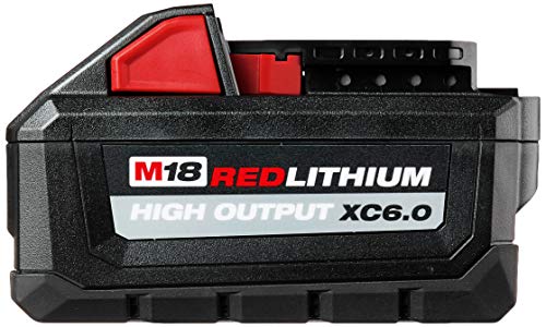 MILWAUKEE 48-11-1865 M18 REDLITHIUM HIGH OUTPUT XC 6 AH LITHIUM-ION BATTERY - Like New