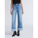 SOFIA BY SOFIA VERGARA PLUS MARGOT WIDE CROP SUPER HIGH RISE SIZE: 4 - MID WASH - Brand New