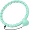 MEBIUSYHC COTTON YANGDA SMART HULA RING HOOPS WEIGHTED - MINT GREEN - Like New
