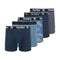 HURLEY MEN'S 5 PACK STRETCH BOXER BRIEFS MEDIUM DYPSIS LEAVES COMBO - Brand New