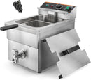 Duxtop Commercial Professional Induction Deep Fryer BT-350Z8C - Stainless Steel Like New