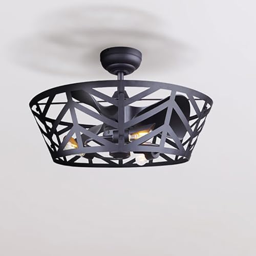 CANARM CF24MAU3BK CEILING FAN - 24" MATTE BLACK STYLISH DOWNROD MOUNT - Like New
