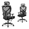 WINRISE OFFICE CHAIR ERGONOMIC DESK CHAIR COMFY COMPUTER CHAIR - BLACK - Like New