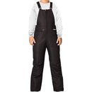 1550-00 ARCTIX KIDS INSULATED SNOW BIB OVERALLS BLACK WOMEN XS - Like New