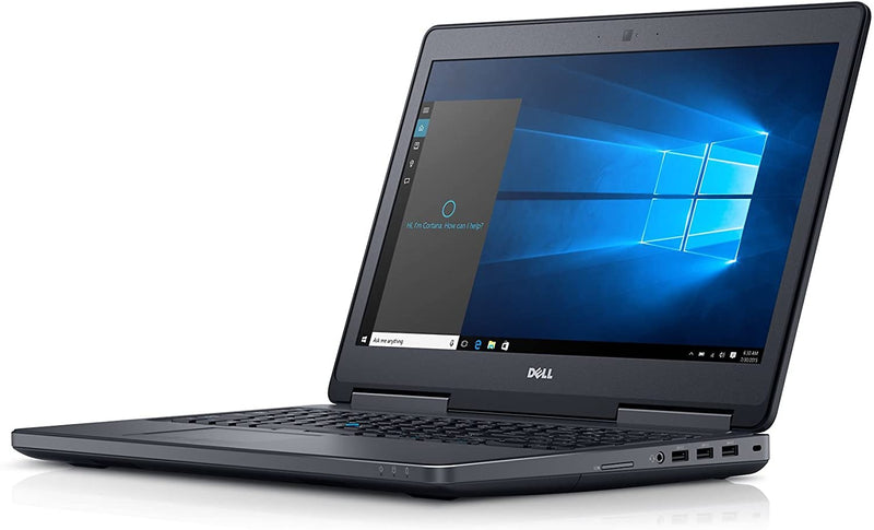 DELL PRECISION 7510 15.6" FHD I5-6300HQ 8GB 512GB SSD R9-M375X - BLACK - Like New