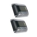 GOGOGMEE WATERPROOF SOLAR WALL LIGHTS 2 PACK WORLDWIDE - BLACK - Like New