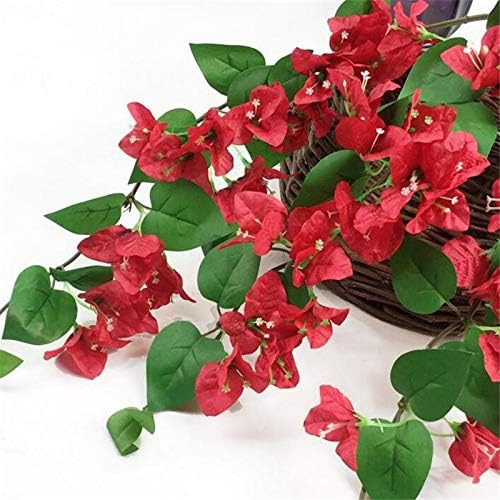 GENERIC 10PCS SILK BOUGAINVILLEA GLABRA CLIMBING FLOWER ARTIFICIAL BOUGAINVILLEA - Like New