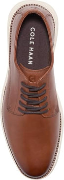 C41561 COLE HAAN MEN'S GRAND SHADOWLITE PLAIN BRITISH TAN/IVORY SIZE 11 - Like New