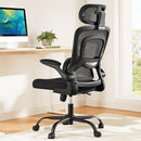 MARSAIL OFFICE CHAIR ERGONOMIC DESK HIGH BACK MESH OFFICE CHAIR - BLACK - Like New