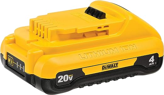 DEWALT 20V MAX COMPACT LITHIUM-ION 4.0AH BATTERY DCB240 - Yellow Like New