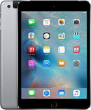 For Parts: APPLE IPAD MINI 4 16GB WIFI ONLY SPACE GRAY MK6J2LL/A BATTERY DEFECTIVE