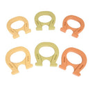 Excellerations NatureForce Magnetic Horseshoe - Set of 6 - Multi - Like New