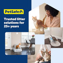 PetSafe ScoopFree Self-Cleaning Litter Box Privacy Hood Works B08FMVBSR1 - Grey - Brand New