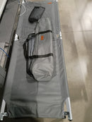 TOUGH OUTDOORS CAMPING COT FOR ADULTS - OVERSIZED CAMPING COT - L - 74 x 25 GRAY - Like New