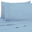 KATHY IRELAND 1200TC 6-PIECE QUEEN SHEET 1208QNSB-1200TC-6P-SKY/BLUE-NEW - Brand New