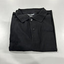 POLO AVENUE MEN'S SHORT SLEEVE POLO SHIRT - SIZE: MEN 2XL - BLACK - Brand New