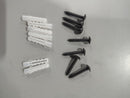 X-COSRACK 3 PACKS CLOSET STORAGE BINS - BLACK - Like New