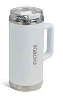 IGLOO 36 OZ TUMBLER REUSABLE TRAVEL MUG STAINLESS INSULATED - WHITE - Brand New