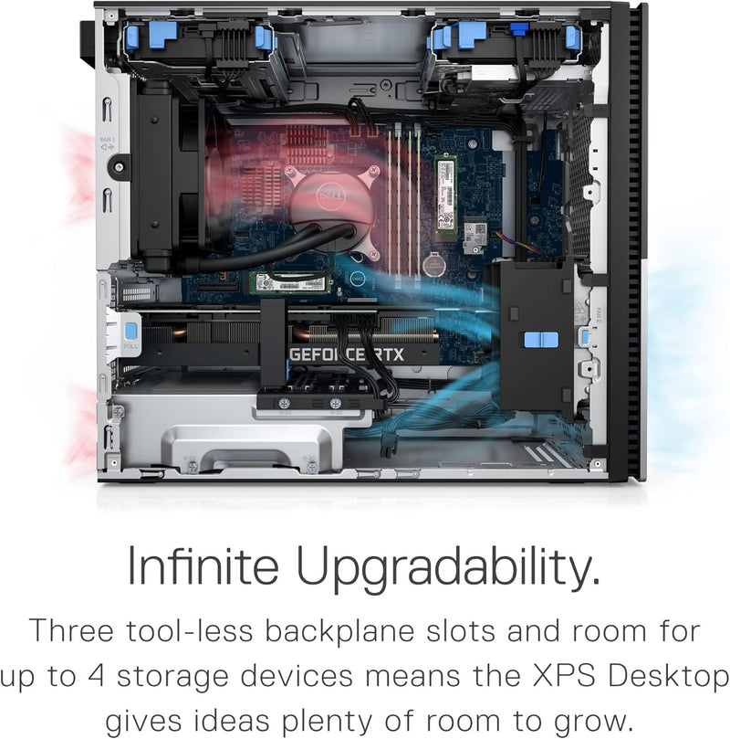 DELL XPS 8950 DESKTOP I9-12900K 32GB 512GB SSD 1TB HDD RTX 3060 Ti - BLACK - Like New
