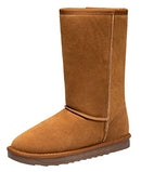 B0894NBJ25 Vepose Women's Winter Snow Boots Tall 988 CJY988 Brown 11 - Brand New