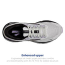 Brooks Women’s Adrenaline GTS 23 Supportive Running Grey/Black/Purple Size 10 - Like New