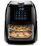 Chefman Compact 6.3-Qt 4-In-1 Digital Air Fryer+, Rotisserie, Dehydrator - Black - Like New