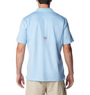 COLUMBIA MEDIUM MEN'S LOW DRAG OFFSHORE POLO - SAIL - Like New