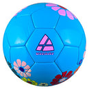 VIZARI SOCCER BALL FOR YOUTH, ADULT, KIDS | SIZES 5 | VZBL90000 - BLUE/PINK - Brand New