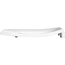 Bemis 2055SSCT 000 Commercial Heavy Duty Open Front Toilet Seat Round - White - Brand New