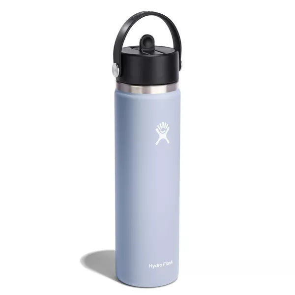 HYDRO FLASK 24OZ WIDE MOUTH FLEX STRAW BOTTLE - SURF - Scratch & Dent
