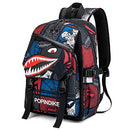 Hymfgdg Shark Backpacks Teen Laptop Adjustable Strap (16Inches) New B0C4F8GK2P - Brand New