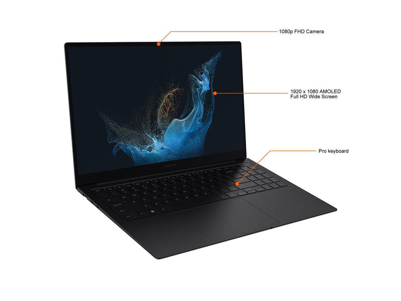 SAMSUNG Laptop Galaxy Book2 Pro Intel Core i7 12th Gen 1260P (2.10GHz) 16 GB