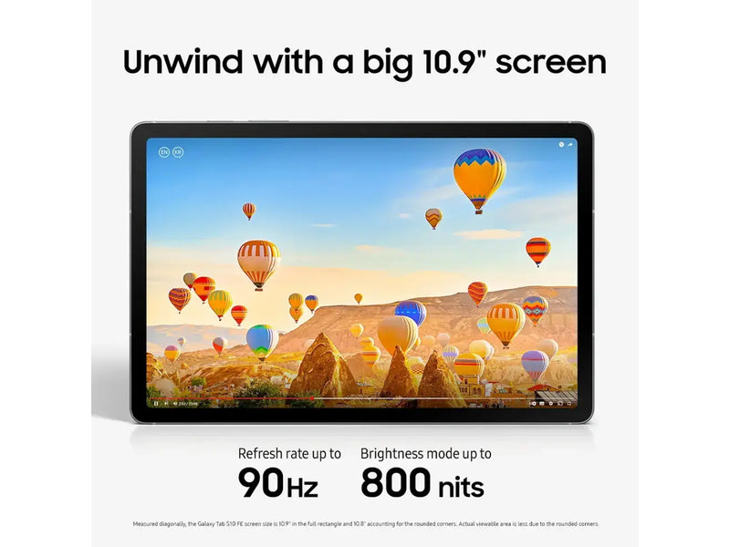Samsung - Galaxy Tab S10 FE - 10.9" 128GB - Wi-Fi - with S-Pen - Silver