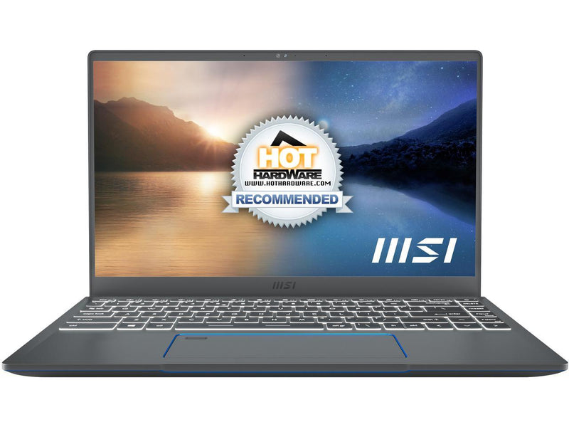 MSI Laptop Prestige 14 EVO Intel Core i5 11th Gen 1135G7 (2.40GHz) 16 GB LPDDR4X