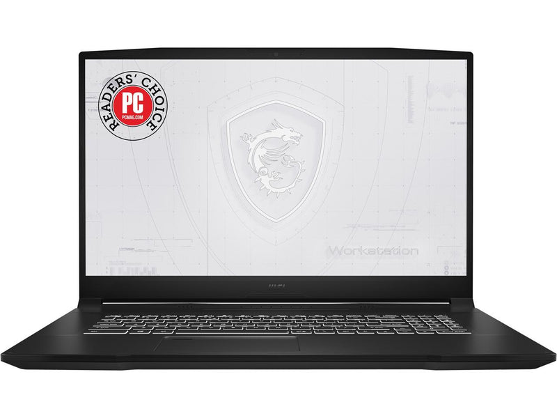 MSI WF 76 Series Mobile Workstation Intel Core i7 11th Gen 11800H (2.30GHz) 16GB