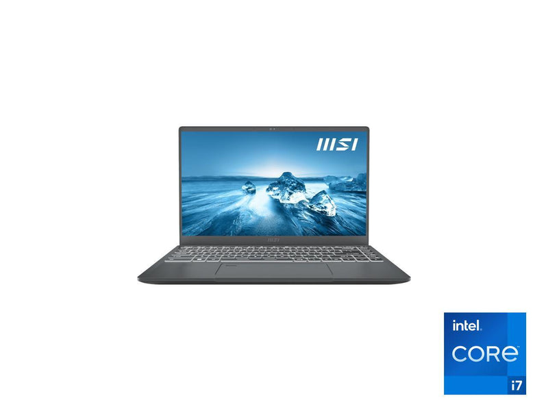 MSI Laptop Intel Core i7 12th Gen 1260P (2.10GHz) 16GB Memory 512 GB NVMe SSD