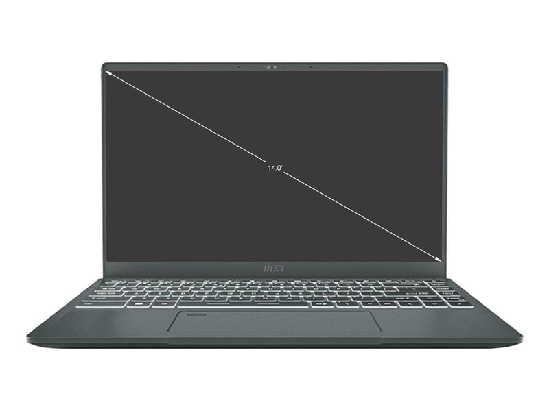 MSI Laptop Prestige 14 Evo Intel Core i5 12th Gen 1240P (1.70GHz) 16 GB Memory