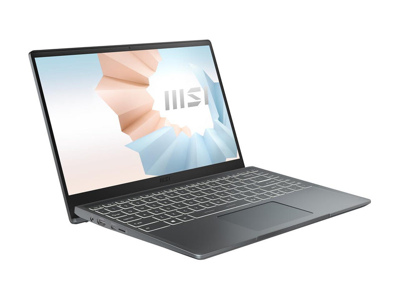 MSI MODERN141025 14" I7-1195G7/8G/512G/IRIS/W11 Laptop