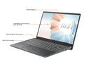 MSI MODERN141025 14" I7-1195G7/8G/512G/IRIS/W11 Laptop