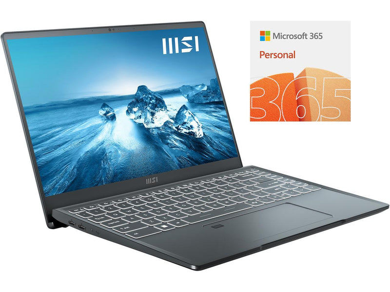 MSI Laptop Prestige 14Evo Intel Core i5 12th Gen 1240P (1.70GHz) 8GB Memory 512