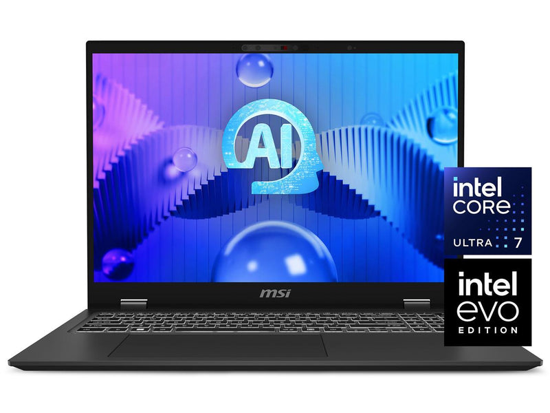 MSI Prestige 16 AI EVO 16" QHD+ Ultra Thin Professional Laptop Intel® Core™