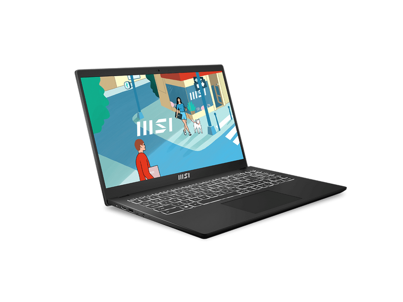 MSI Modern 15 H Laptop Intel Core i9-13900H 32GB Memory 1 TB NVMe SSD Intel Iris
