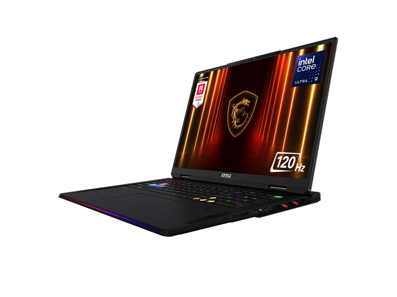 MSI - 18" GeForce RTX 5080 Laptop GPU - Intel Core Ultra 9 285HX  - 64GB DDR5